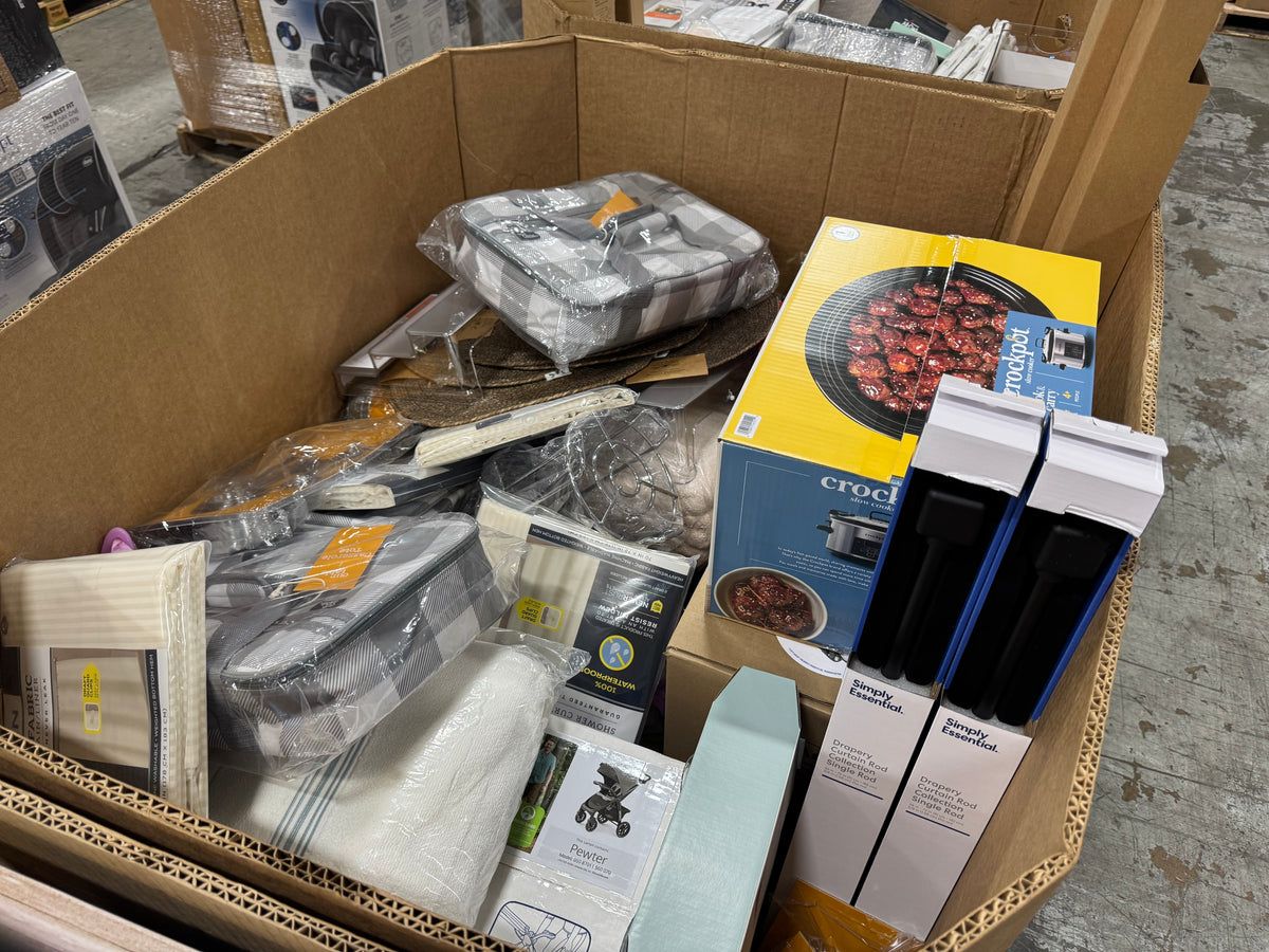 Bed, Bath & Beyond Truckload - BRAND NEW Merchandise