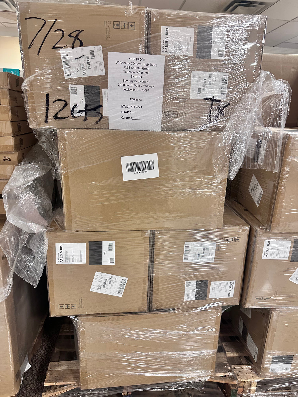 Mesa V2 Car Seat Manifested Pallets - noCRA