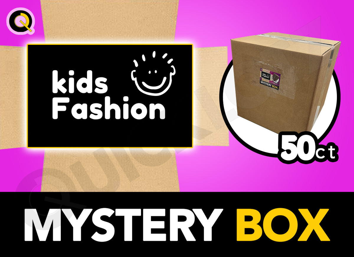 Kids Fashion MYSTERY Box 50-Count Wholesale Liquidation Box