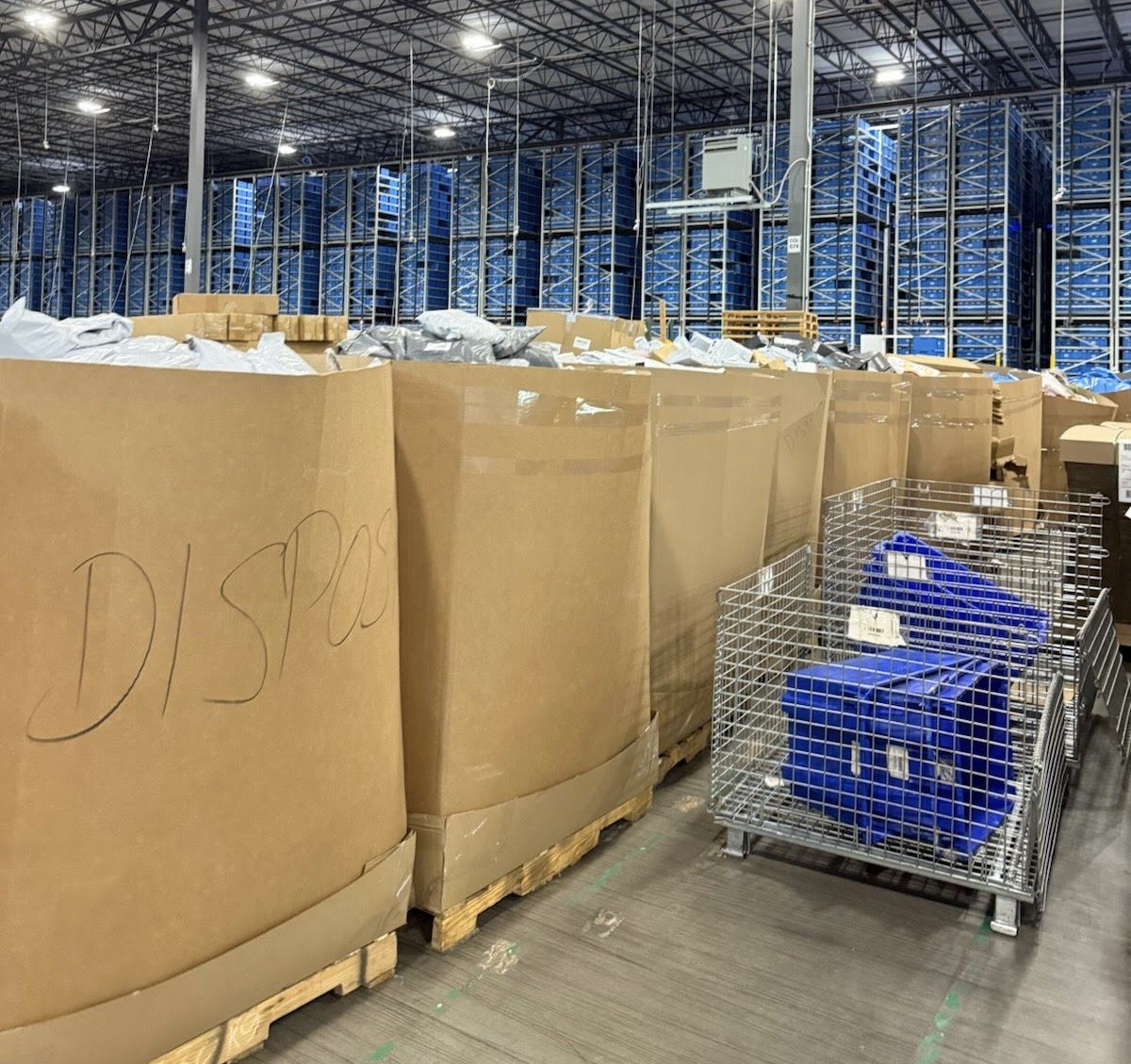 Ecom Undeliverables SMALLS Tall Truckload