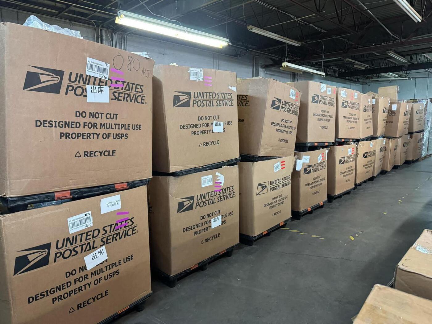 Ecom Undeliverables USPS Truckload